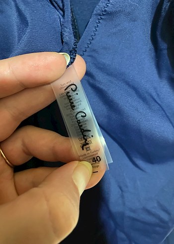 Lacivert Çizgili İnce Askılı Mayo - Görsel 3