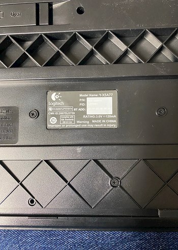 Logitech Siyah Kablosuz Klavye - Görsel 4