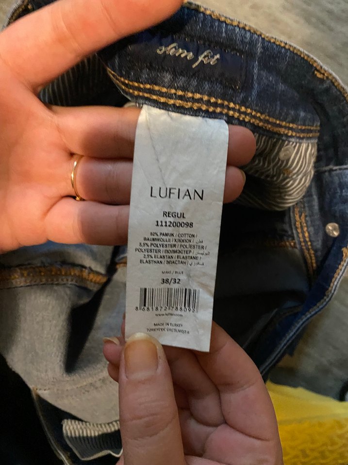 Lufian Erkek Kot Pantolon — görsel 8/8