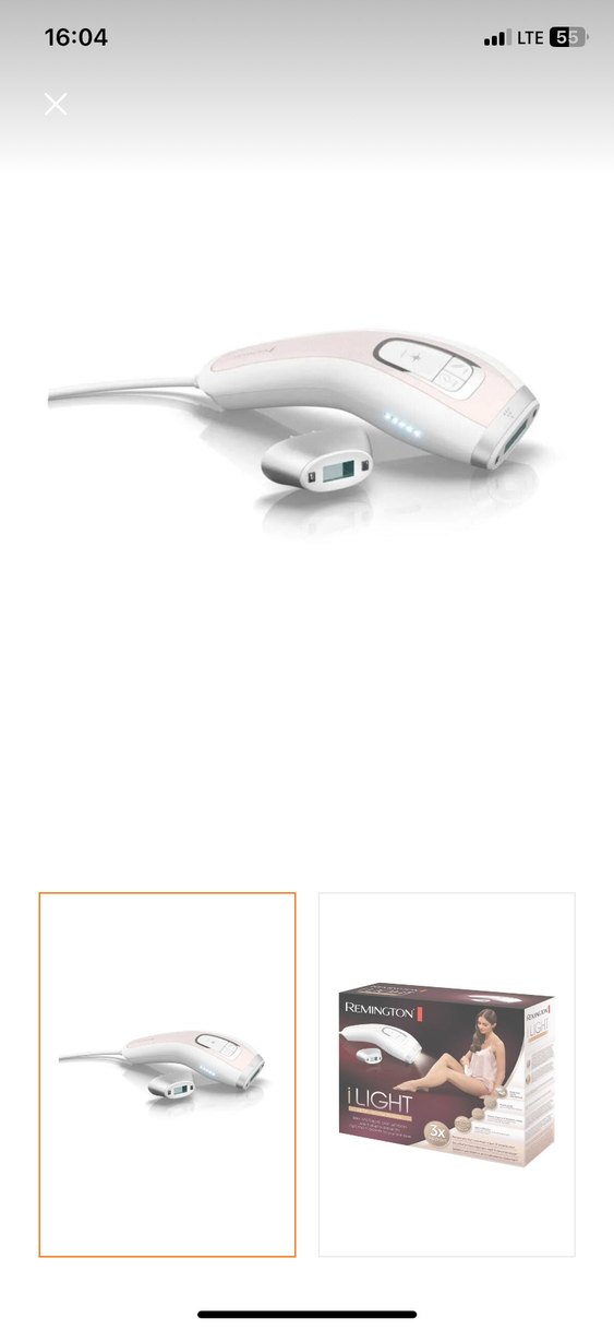 Remington iLIGHT Lazer Epilasyon Cihazı Bej - Görsel 2