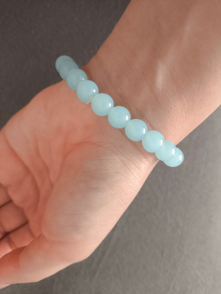 Turkuaz Doğal Taş Bileklik - Görsel 2
