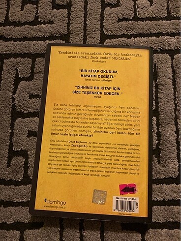  Incognito beynin gizli hayatı david eagleman