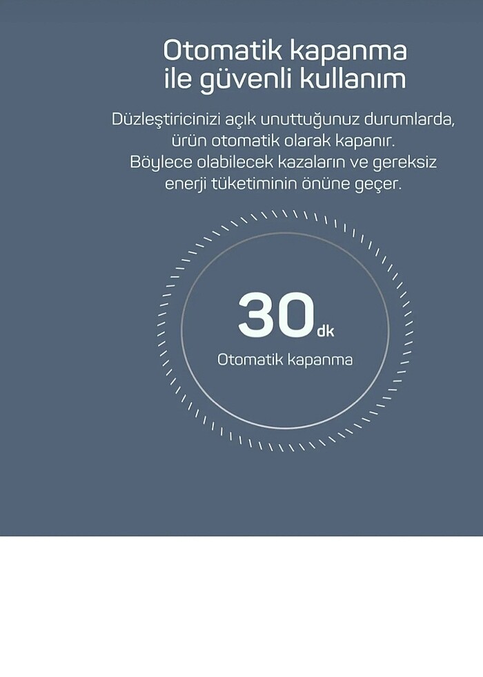 ARZUM AR5078 TRENDCARE GENİŞ SAÇ DÜZLEŞTİRİCİSİ -ANTRASİT - Görsel 5