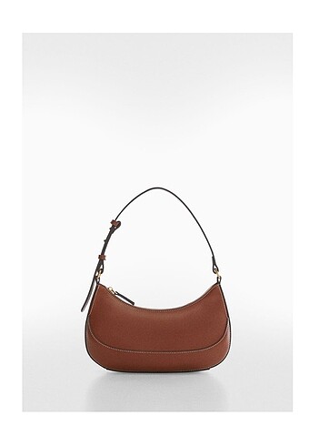 MANGO KADIN OVAL ÇANTA KAHVERENGİ - Görsel 2