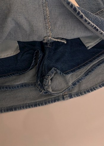 STRADİVARİUS DENİM ŞORT ETEK - Görsel 3