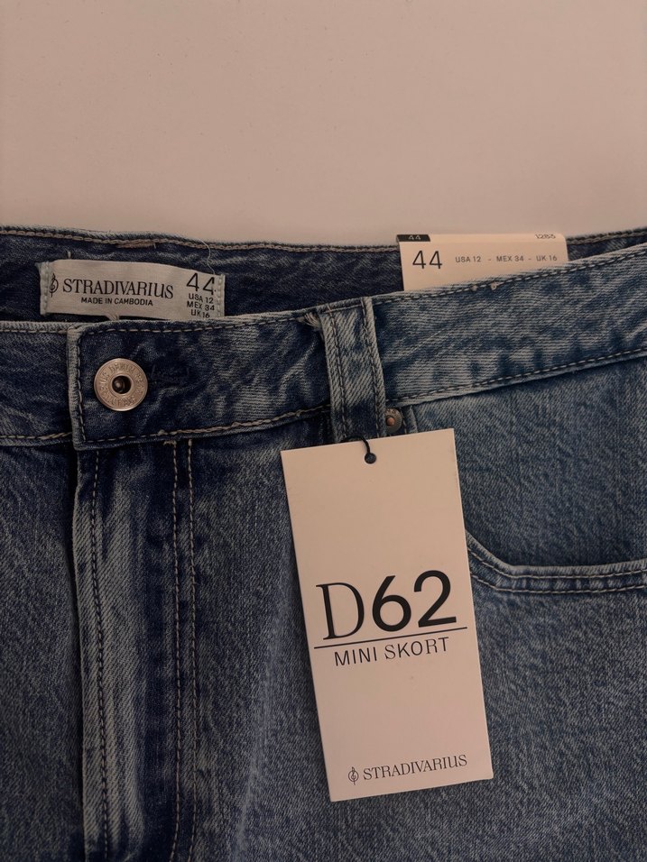 STRADİVARİUS DENİM ŞORT ETEK - Görsel 2