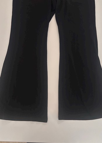 HM Siyah Kadın Midi Tayt - Görsel 2