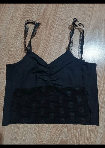 Gotik kurukafa bustiyer - Görsel 2