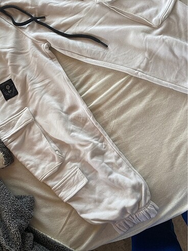 xs Beden beyaz Renk Jogger pantolon
