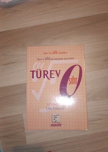 Türev Sıfır LYS Hazırlık Lise Yardımcı Kitap