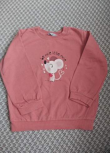 Kız bebek sweatshirt