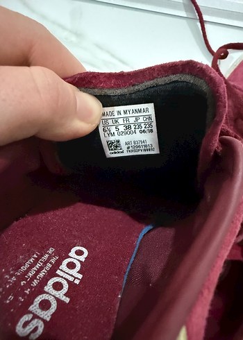 Pembe Süet Bağcıklı Kadın Spor Ayakkabı - Görsel 4