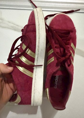 Pembe Süet Bağcıklı Kadın Spor Ayakkabı - Görsel 6