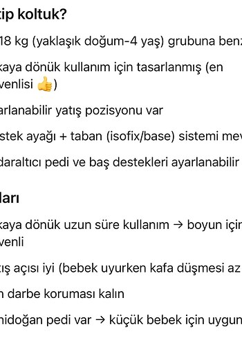 Kahverengi Çocuk Oto Koltuğu - Görsel 5