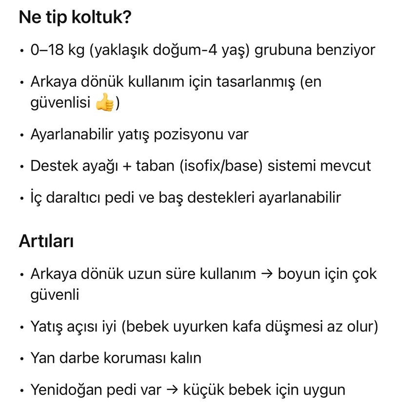 Kahverengi Çocuk Oto Koltuğu - Görsel 5