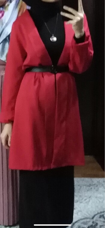 s Beden kırmızı Renk Blazer ceket