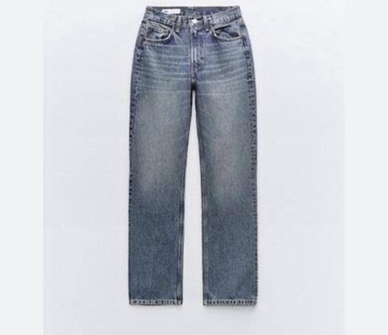 Zara Yüksek Bel Straight Jean