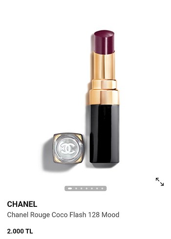 Chanel Rouge Coco Flash Ruj 128 Mood