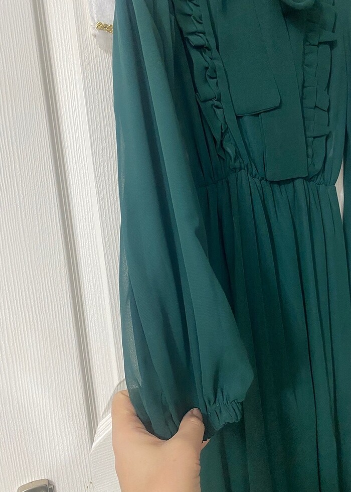 ŞIFON ELBİSE - Görsel 4