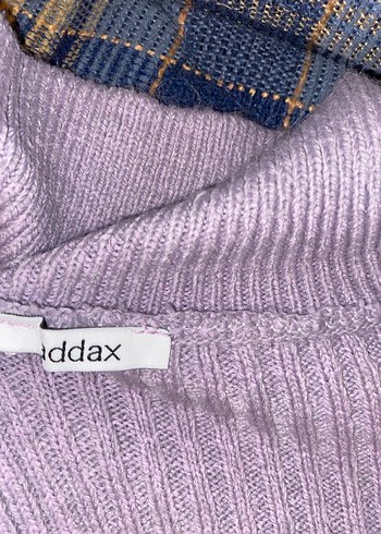 Mor Triko Kadın Kazak - Görsel 2