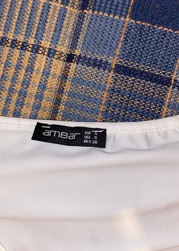 Ambar Uzun Kollu Drapeli Kadın Bluz - Görsel 2