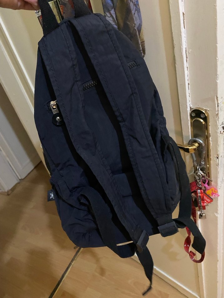 Siyah Kadın Sırt Çantası - Görsel 5