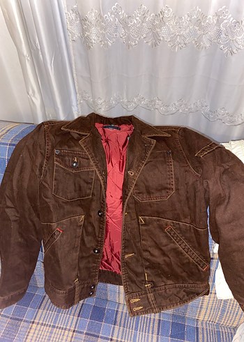 Düğmeli Kahverengi Ceket - Görsel 2