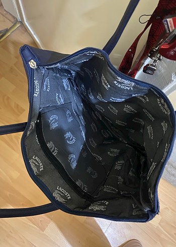 Lacoste Lacivert Kadın Fermuarlı Çanta - Görsel 3