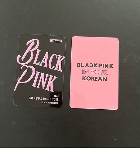 Diğer Blackpink Lisa Photocard