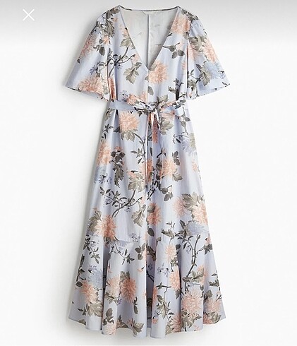 H&M HM kemerli elbise