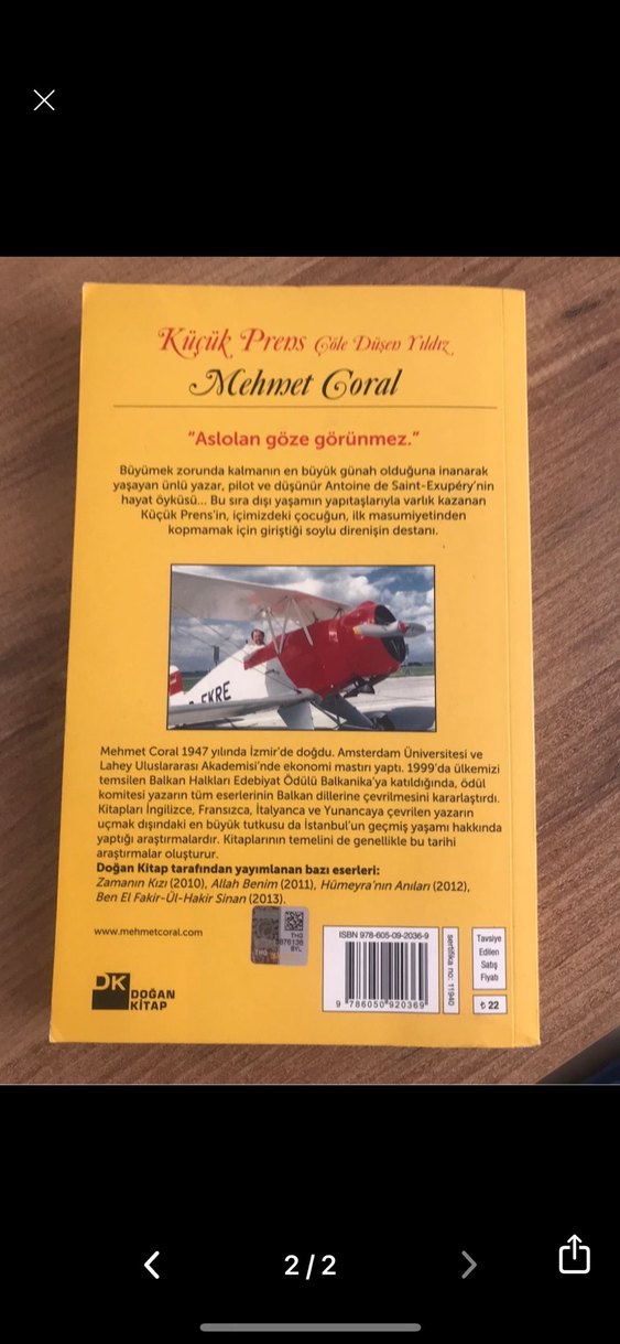 Küçük Prens: Göle Düşen Yıldız - Mehmet Goral - Görsel 2