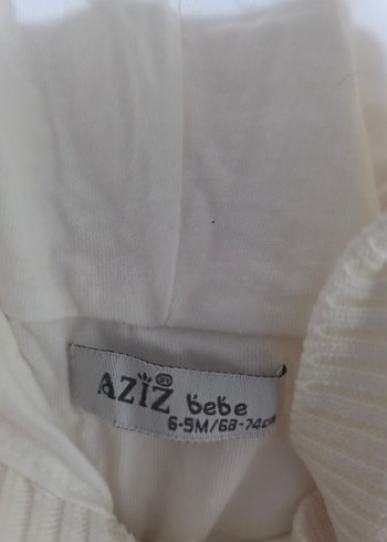 Nakışlı Beyaz Örgü Kız Bebek Tulumu - Görsel 5