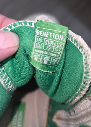 BENETTON 32 No Lila Bağcıklı Kız Çocuk Spor Ayakkabı&Sneaker - Görsel 6