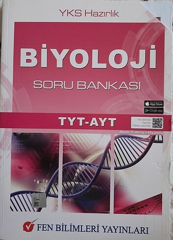 Fen Bilimleri Yayınları TYT-AYT Biyoloji Soru Bankası