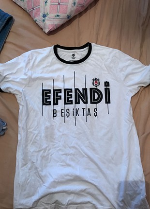 m Beden beyaz Renk Efendi beşiktaş tişörtü