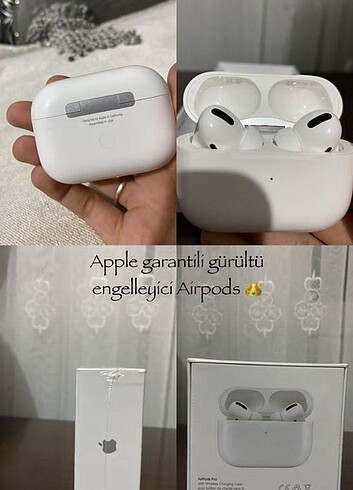 Apple airpods pro ürünlerimiz sıfırdır 