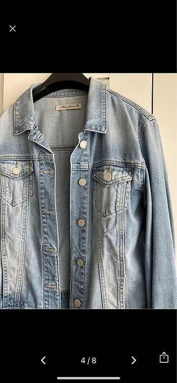 s Beden mavi Renk Mavi Jeans Kot Ceket