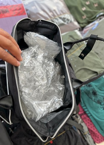 Siyah Baskılı Bebek Çantası - Görsel 16