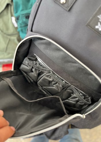 Siyah Baskılı Bebek Çantası - Görsel 9