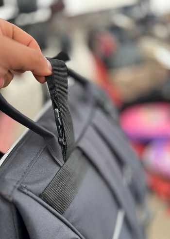 Siyah Baskılı Bebek Çantası - Görsel 8