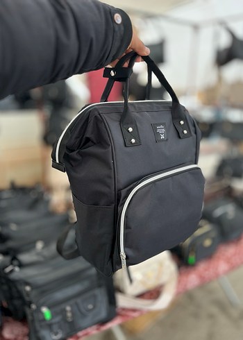 Siyah Baskılı Bebek Çantası - Görsel 4