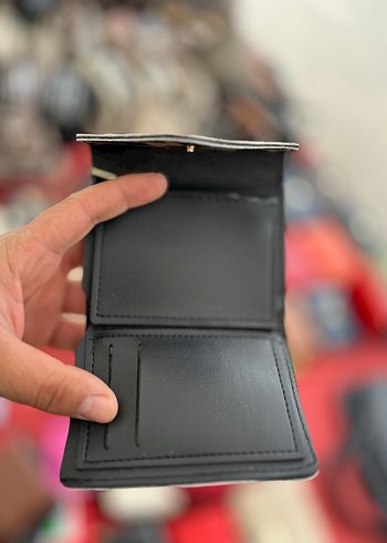 Kahverengi Leopar Desenli Kadın Deri Cüzdan - Görsel 5