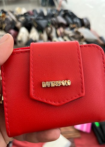 Kırmızı Deri Fermuarlı Kadın Cüzdan - Görsel 2