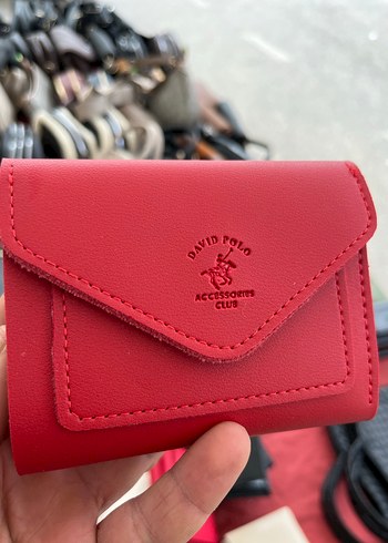 Fermuarlı Kırmızı Deri Kadın Cüzdanı - Görsel 2