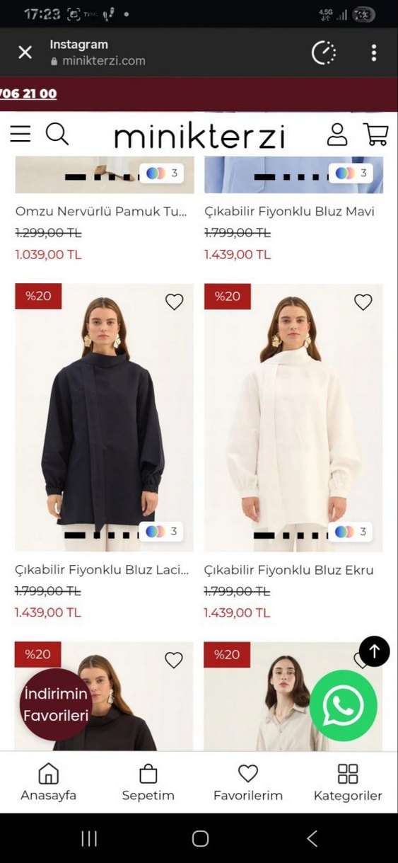 Siyah Keten Yüksek Yakalı Kadın Tunik - Görsel 5