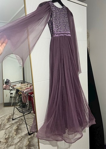 Mor çocuk abiye - Görsel 2