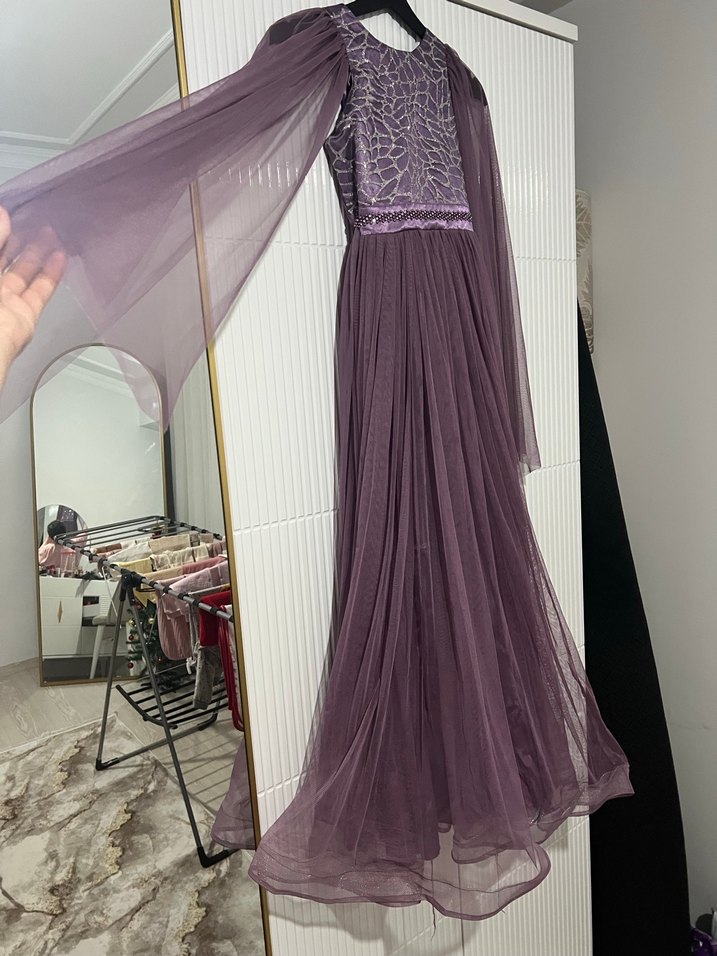 Mor çocuk abiye - Görsel 2