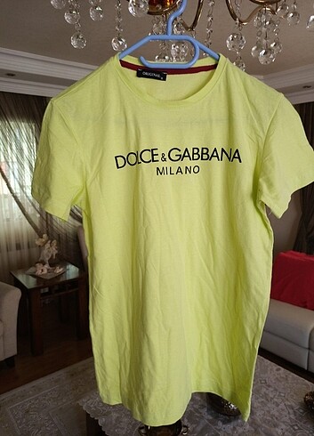 Limon Sarisi S Dolce and Gabbana Tshirt 