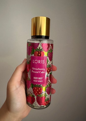 Loris Strawberry Pound Cake Vücut Spreyi