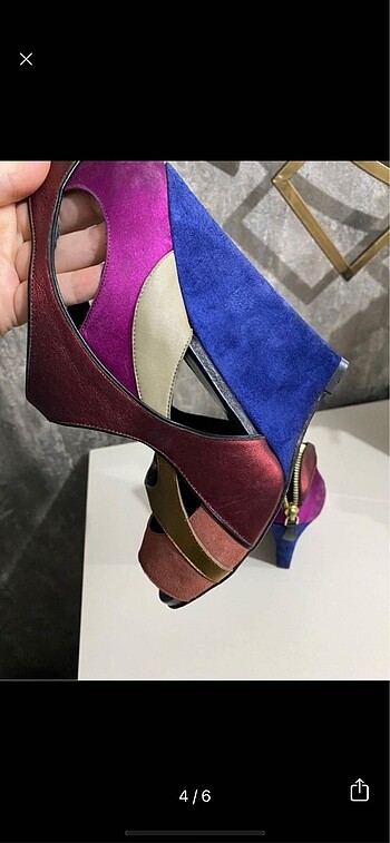 38,5 Beden çeşitli Renk Zara kadın ayakkabı